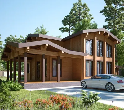 ➤ Элитные деревянные дома премиум-класса: проекты современных частных домов,  строительство | Lumi Polar