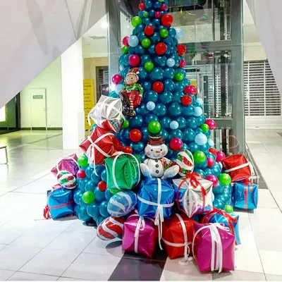 Оформление \"Новогодняя елка\" - Интернет-магазин воздушных шаров