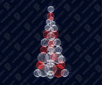 Рождественская елка из воздушных шаров - купить в интернет-магазине OZON с  доставкой по России (796802621)