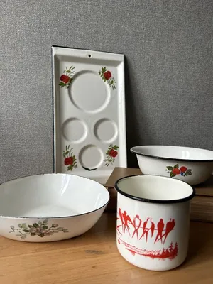 Эмалированная посуда, керамическая кастрюля 1-2 л, 3 шт. | AliExpress
