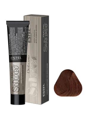 Краска для волос Estel Professional De Luxe Silver 7/76 Русый  коричнево-фиолетовый 60 мл - купить в Kosmo-Shop, цена на Мегамаркет