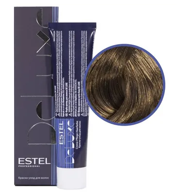 ✨ Estel Professional De Luxe - Краска-уход 7/76 русый коричнево-фиолетовый  60 мл (арт.16831) ➤ Купить в Москве по цене 610₽ - elitekosmetika.ru