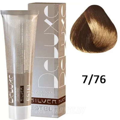 Estel Professional De Luxe Silver Color Cream 7/76 - Косметика-онлайн