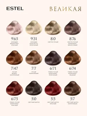 Краска-уход для волос Estel Professional De Luxe Silver 7/76 Русый  коричнево-фиолетовый 60 мл