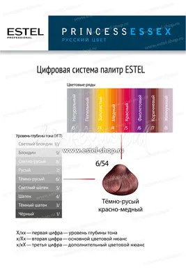 ESTEL Princess Essex Крем-краска №7/77, 60мл − купить в интернет-магазине  «ДИВУА» от 235 руб. рублей с доставкой по всей России