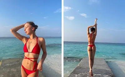 Евгения Медведева опубликовала фото в купальнике с отдыха на Мальдивах -  Рамблер/спорт