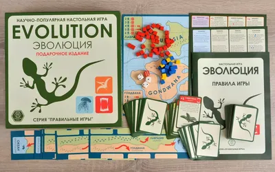 Игра настольная \"Правильные игры\" \"Эволюция.\" Базовый набор 13-01-01 купить  за 1390,00 ₽ в интернет-магазине Леонардо