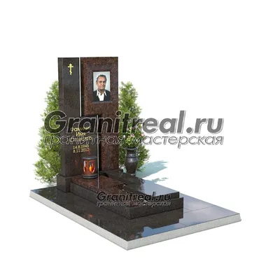 Эксклюзивный памятник из дымовского гранита - купить в интернет-магазине.