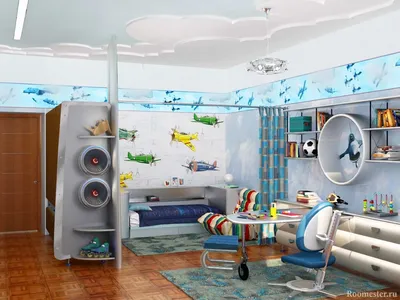 Дизайн интерьера детской комнаты 2023. Интересные идеи