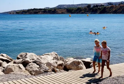 Нудистский пляж. Фалираки. Родос Photo from Faliraki Nudist Beach in Rhodes  | Greece.com