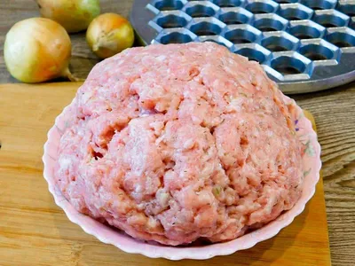 Фарш для пельменей из свинины рецепт с фото пошагово - 1000.menu