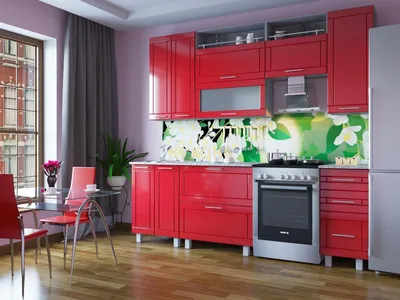 Красная кухня: все за и против — Roomble.com