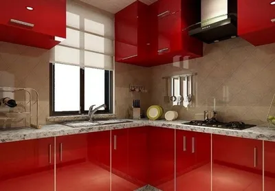 115 вариантов дизайна красной кухни