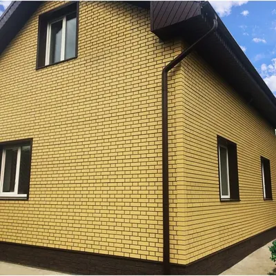 Фасадные панели Grand Line Клинкерный кирпич Песочный | Siding Plus