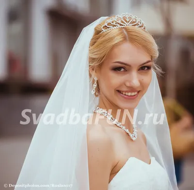 FLOWER Girl Фата короткая