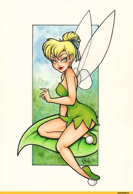 Динь-Динь / Tinker Bell из бумаги, модели сборные бумажные скачать  бесплатно - Разное - Фигуры - Каталог моделей - «Только бумага»