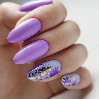 ИДЕИ МАНИКЮРА💖ДИЗАЙН НОГТЕЙ on Instagram: “Нежность фиалки...💜💜💜  #сиреневыйманикюр#сиреневыеногти#фиалко… | Фиолетовые ногти, Красивые ногти,  Дизайнерские ногти