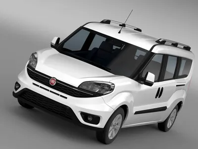 Fiat Doblo Maxi (152) 2015 - 3D Model by Creator 3D