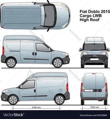 Fiat Doblo Cargo Maxi 263 2015 - Buy Royalty Free 3D model by Creator 3D  (@Creator_3D) [390884f]