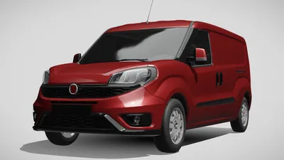 Fiat Doblo LWB Maxi XL vector drawing