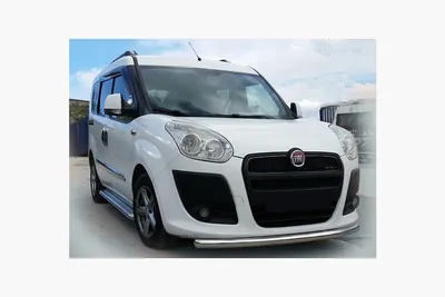 Fiat Doblo Cargo L1H1 glossy finish - all sides Car Mockup Template.ps