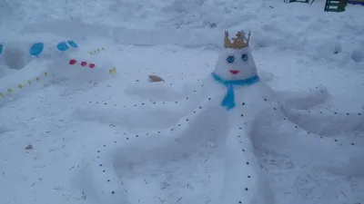 Снеговые скульптуры в разных форматах для загрузки