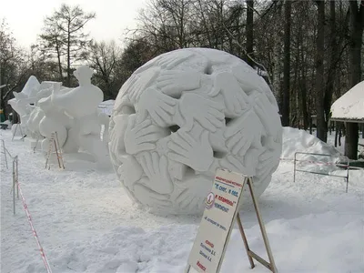 Мастер-класс по созданию фигур из снега своими руками в картинках