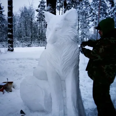 Фигурки из снега: идеи и вдохновение для холодного творчества