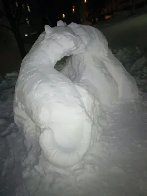 Волшебный мир: фото Фигур из снега во всех размерах