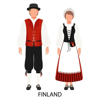 Карельский народный костюм, национальный женский костюм и одежда  мужчин-Карелов, фото, история и особенности