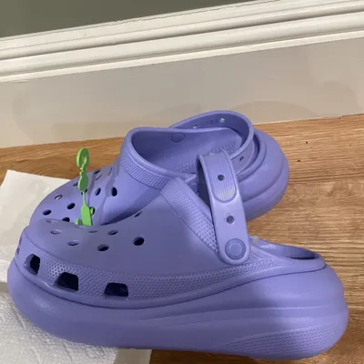 Girls Crocs Classic Clog Lavender