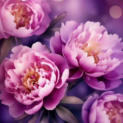 Купить Искусственные цветы фиолетовые пионы, декор для дома по выгодной  цене в интернет-магазине OZON.ru (600319096)