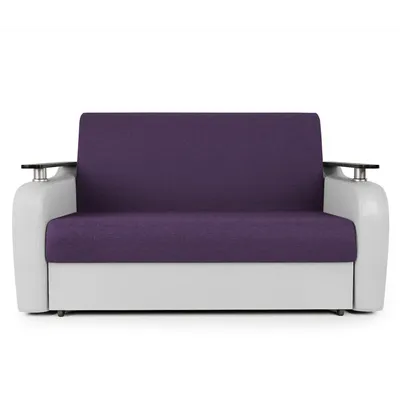Серо фиолетовый диван в интерьере - 57 фото