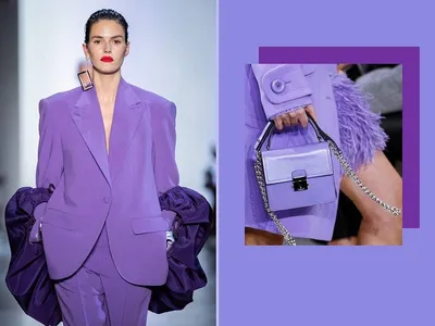 Цвет года 2022 по версии Pantone: 10 шикарных сочетаний с оттенком Very  Peri — BurdaStyle.ru