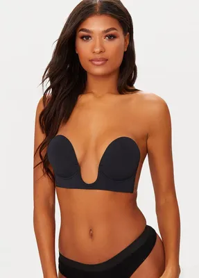 Бюстгальтер-невидимка Fly Bra Plunge11114 One size C Чорний • Краща ціна в  Києві, Україні • Купити в Епіцентрі