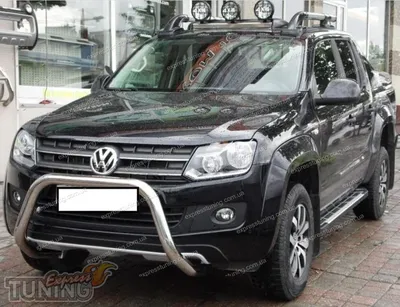 Обои на рабочий стол Пикап VW Amarok (тюнинг MTM) на берегу водоема, обои  для рабочего стола, скачать обои, обои бесплатно