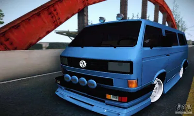 Tuning Volkswagen Transporter T2, rear