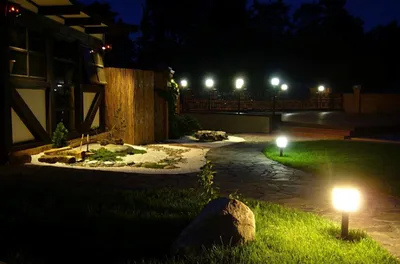Купить Светильник Лампочка LED 6 Штук Для Сада Декоративный  Водонепроницаемый Фонарь Для Клумбы На Дачу 2в1 с Датчиком Света на  Солнечной Батарее IPX5 YIIOT