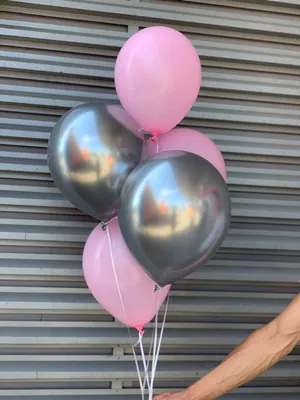 Фонтан из 5 воздушных шаров заказать не дорого в интернет-магазине  Perfectparty.ru с доставкой