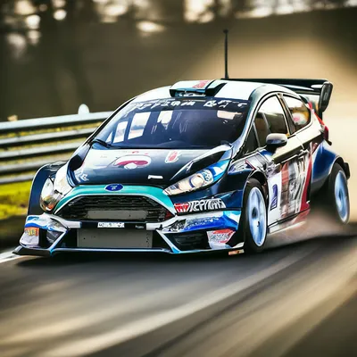 Белый ford Fiesta тюнинг jdm» — создано в Шедевруме