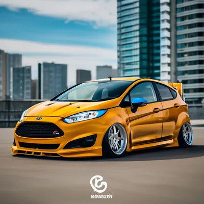Сплиттер Ford Fiesta 7 ST (13-16) тюнинг элерон обвес (ID#963197779), цена:  8960 ₴, купить на Prom.ua
