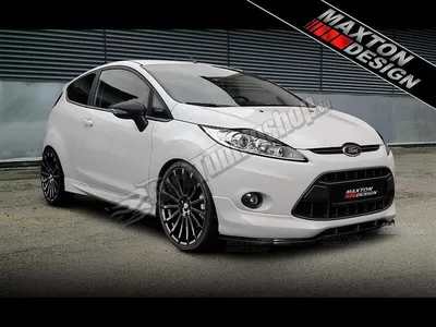 Тюнинг Накладки передние Ford Fiesta купить в Украине | Интернет-магазин  тюнинга Sport-Car
