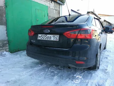 Тюнинг - Спойлер RS дорестайлинг на Ford Focus 3