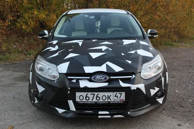 Спойлер на крышку багажника Ford Focus 3 рестайлинг седан