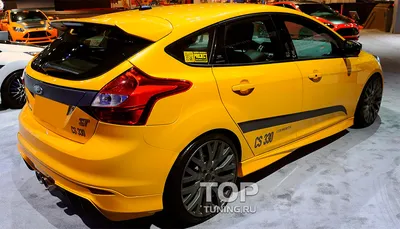 Ford Focus 3 RS 16- Накладка на передний бампер Vario-X – купить в Москве