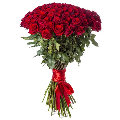 25 красных роз 100 см | купить недорого | доставка по Москве и области |  Roza4u.ru