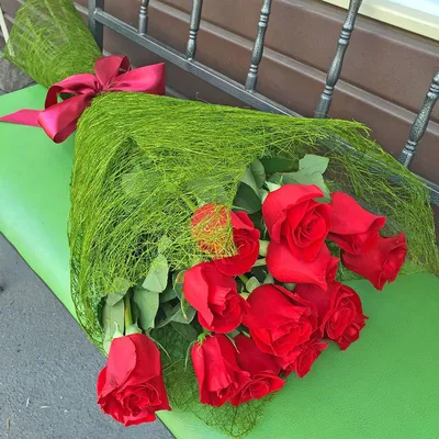 Высокие розы доставка №390 - 🌹 Цветы Новосибирск заказ: