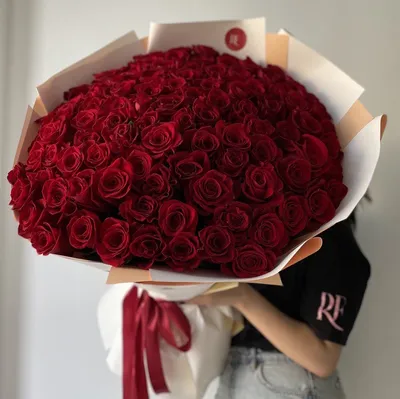 75 красных роз 60 см | купить недорого | доставка по Москве и области