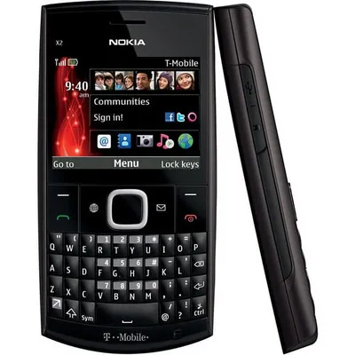 Nokia X2 - Prepaid - feature phone - microSD slot - LCD display - 320 x 240  pixels - rear camera 0.3 MP - T-Mobile - slate gray - Walmart.com