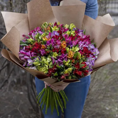 Красивая альстромерия №200 - 🌹 Цветы Новосибирск заказ: